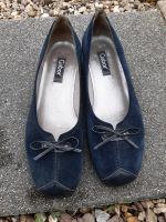 Gabor Pumps Gr. 40 dunkelblau, Veloursleder Hessen - Herborn Vorschau