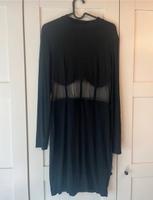 Langarm Kleid mit Mesheinsatz Sachsen - Olbersdorf Vorschau