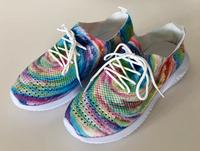 Damen Sneaker Turnschuhe Stoff Mesh bunt Rainbow 38 NEU Bayern - Alzenau Vorschau