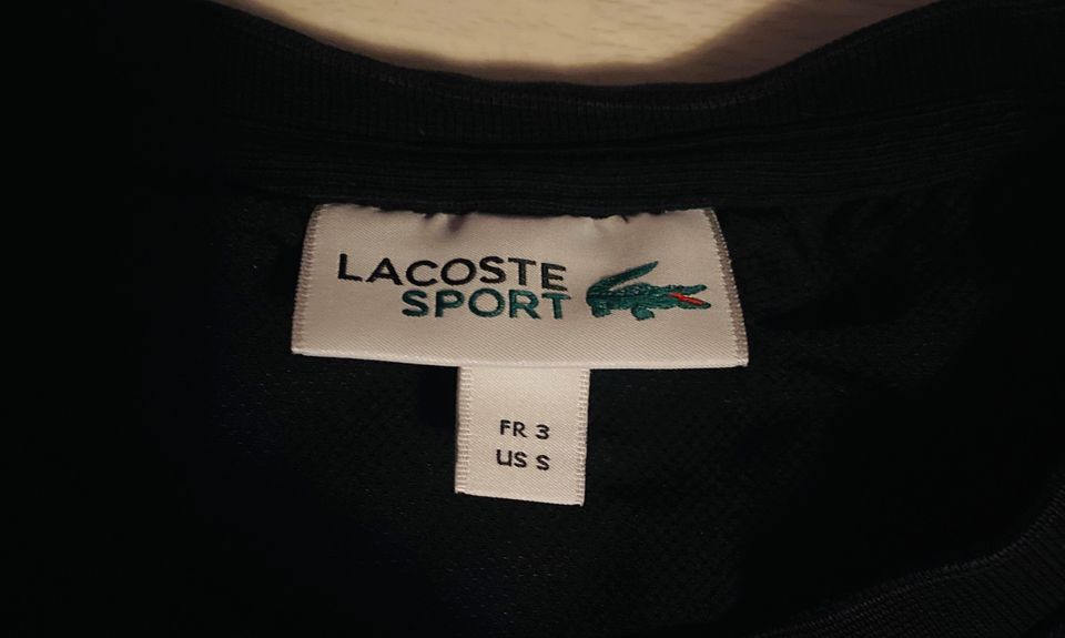 Lacoste Sport Pullover schwarz in Gramzow