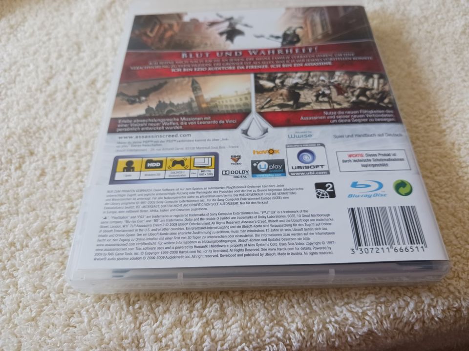 Assassin's Creed II (Sony PlayStation 3, 2009) in Schrobenhausen