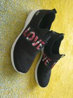 schwarze Sneaker Damen  (41/42) Hamburg-Nord - Hamburg Uhlenhorst Vorschau