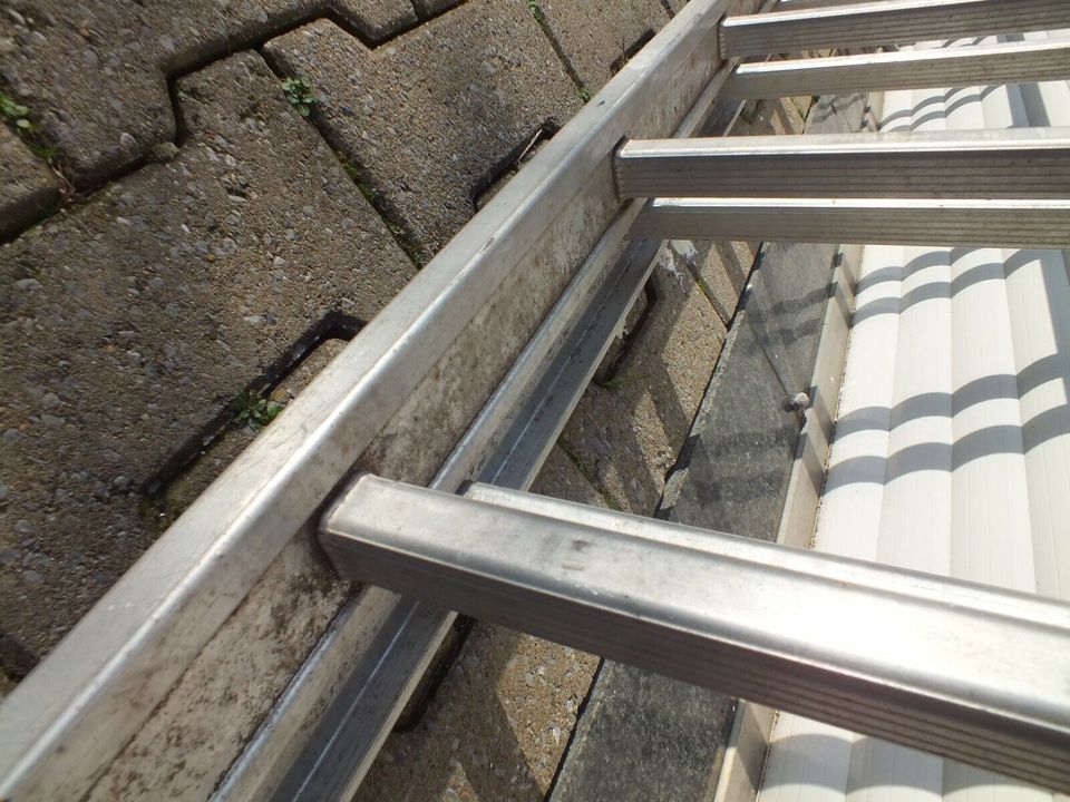 Favorit Aluminium Doppel leiter Schiebeleiter Alu Leiter 7,3 m Sp in Havixbeck