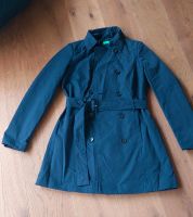 Damen Mantel Trenchcoat von Benetton Größe 36 dunkelblau Niedersachsen - Dörverden Vorschau
