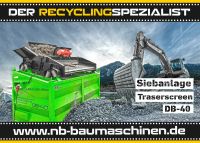 Flachdecksiebanlage mieten Traserscreen DB-40 | Mobile Siebanlage Bayern - Eggenfelden Vorschau