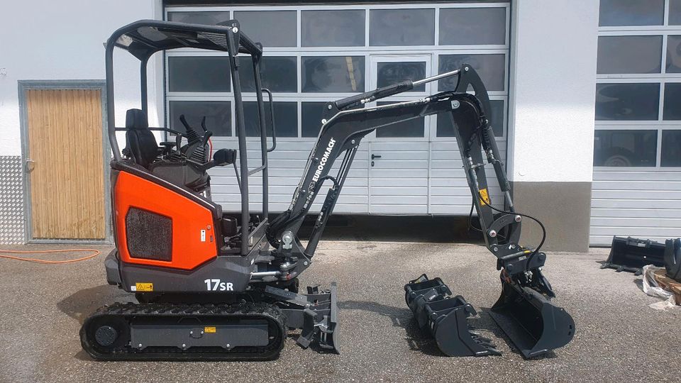 Minibagger Eurocomach 17 SR kein Wacker Kubota CAT JCB in Rosenheim