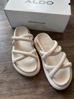 ALDO Slipper Sandale Gr. 38 offwhite Leder neu Schleswig-Holstein - Norderstedt Vorschau