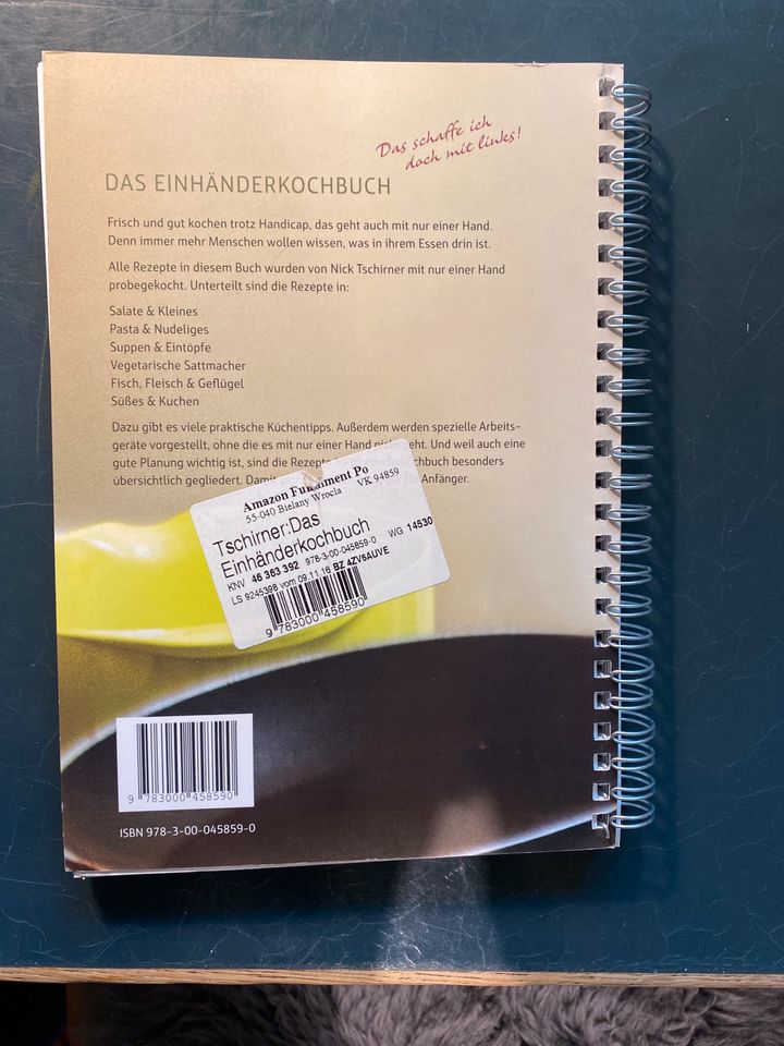 Einhänderkochbuch in München