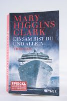 Einsam bist du und allein von Mary Higgins Clark Berlin - Hohenschönhausen Vorschau