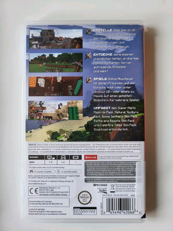 Minecraft Switch Spiel in Sterley