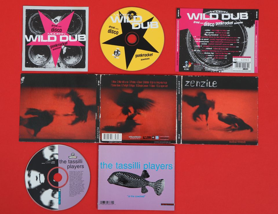Zenzile / Tassilli Players / Serious Dropout / Wild Dub 4x CD SET in Osnabrück