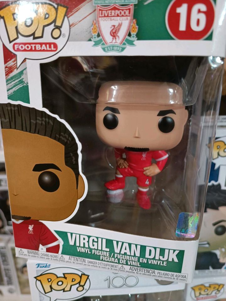 Sammlung Auflösung Funko Poo! Premiere league Salah Hazard Lukaku in Störnstein