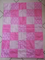 Patchworkdecke Babys ca. 92x66cm rosa pink Sterne Mädchen Baden-Württemberg - Heilbronn Vorschau