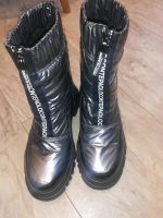 Boots Gr. 40, schwarz, Silber, Sachsen - Lichtenau Vorschau