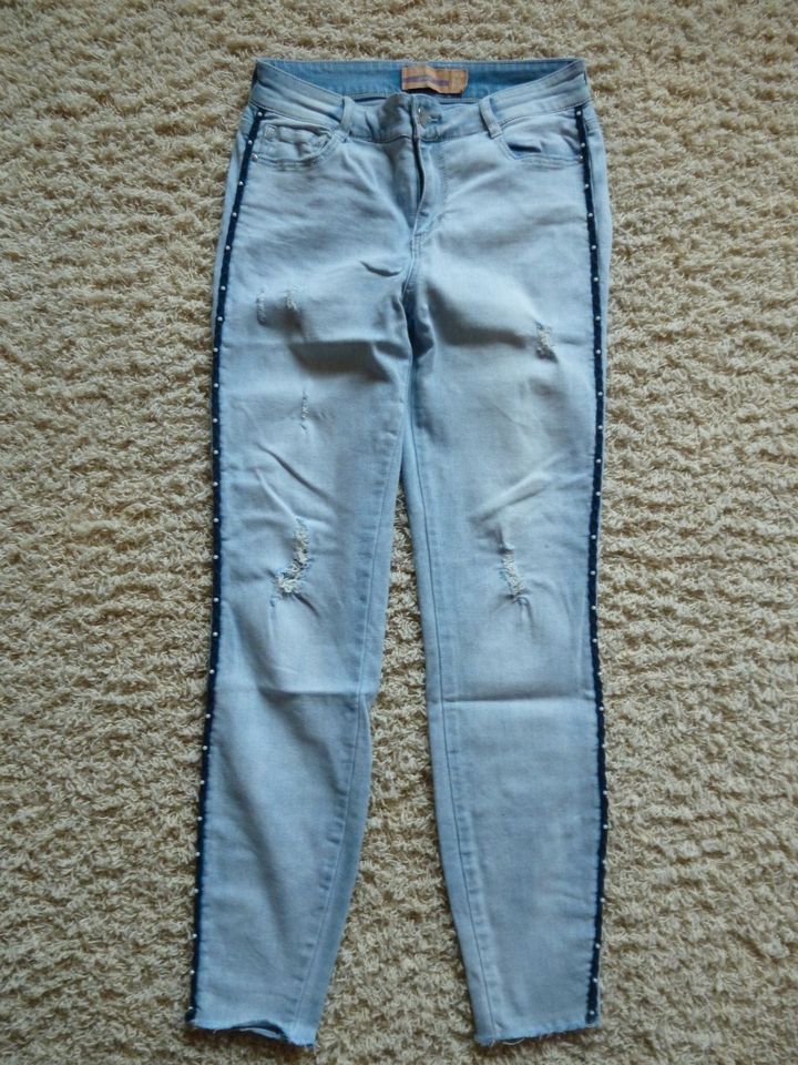 Jeans Gr. 36 blau hellblau Skinny Damen in Vilsbiburg