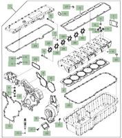 !! KOMPLETTER !! Motorüberholungssatz für John Deere 1270E 1910E Rückezug S670 HM Mähdrescher 8270R 8360R Traktor DZ10599 Hessen - Niederaula Vorschau