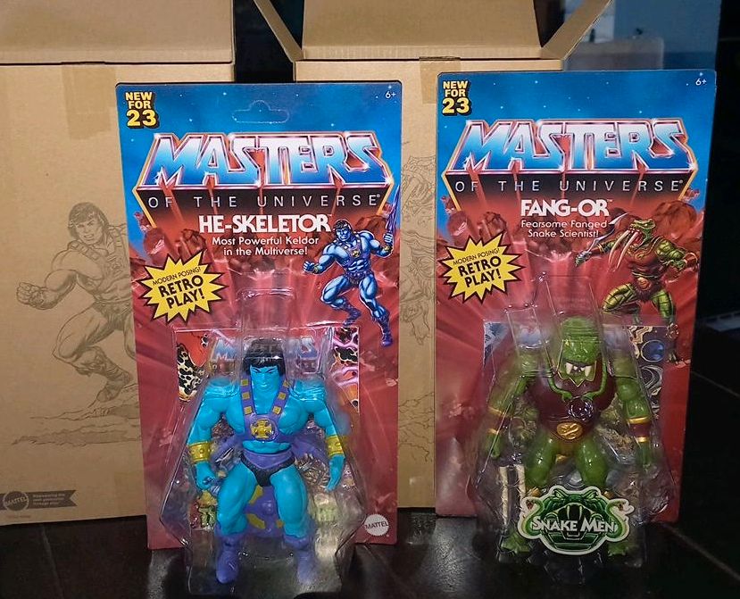 Masters Origins Exclusive 1x Fang-Or und 1x He-Skeletor Neu OVP in Essen