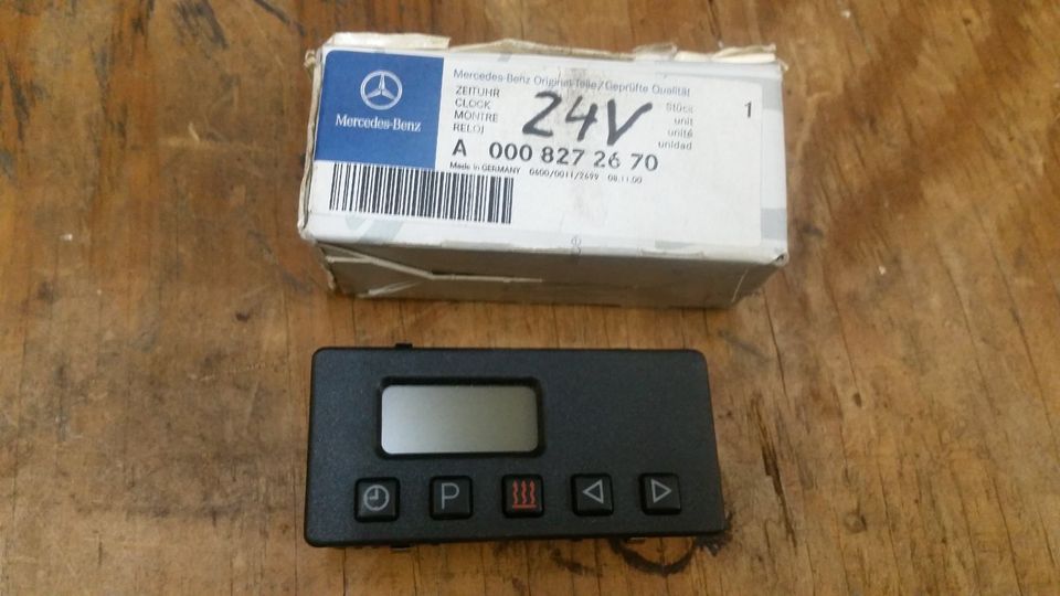 Zeituhr MB A0008272670 für Standheizung 24 Volt, neu in Bornheim Pfalz