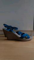 blaue plateau sandaletten sandalen wildleder marco tozzi 39 Dortmund - Mitte Vorschau