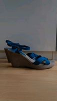 blaue plateau sandaletten sandalen wildleder marco tozzi 39 Dortmund - Mitte Vorschau