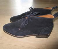 TOMMY HILFIGER Stiefel Stiefeletten Schnürboots Leder blau TOP 42 Berlin - Dahlem Vorschau