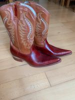 Mexikanische Cowboy Stiefel aus Gürteltier-Leder Hessen - Wiesbaden Vorschau