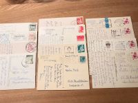 Alte Briefmarken auf Postkarten aus Deutschland und Europa Rheinland-Pfalz - Frei-Laubersheim Vorschau