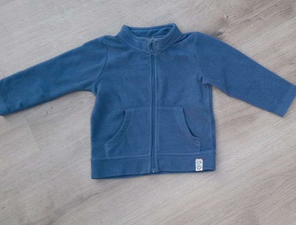 Tom Tailor Fleecejacke gr. 86 blau in Horstmar