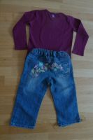 Jeans v.Pacino mit Muster, 1 Shirt v.Chiboogi beides Gr.110 Rheinland-Pfalz - Schiesheim Vorschau