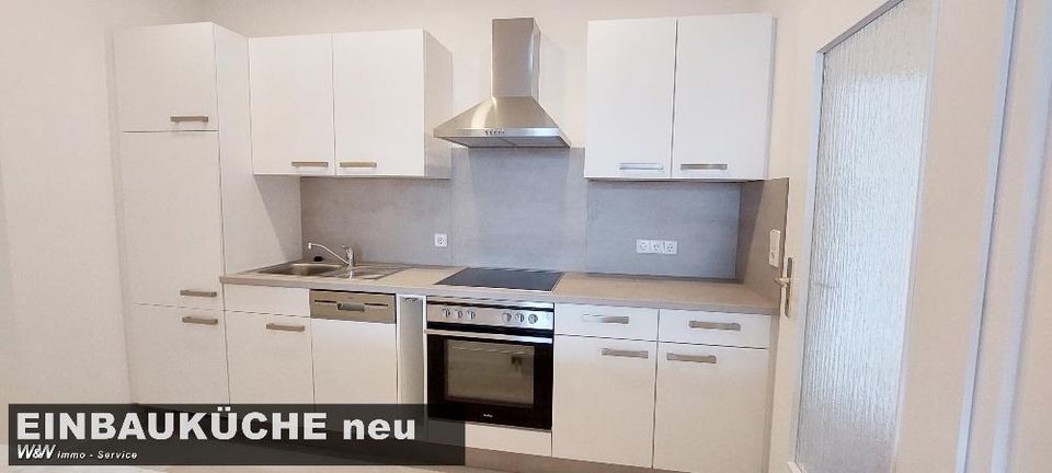 Komplett sanierte 2-Zimmer Wohnung, Terrasse und neue Einbaküche in Zwickau