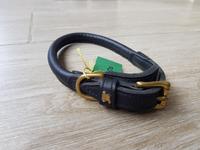 Sabro Lederhalsband rund schwarz mit Schnalle Gr. 50 Nordrhein-Westfalen - Odenthal Vorschau
