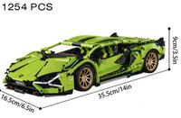 RC Klemmbaustein Rennauto Lamborghini neu inkl Fernbedingung Sachsen - Nossen Vorschau