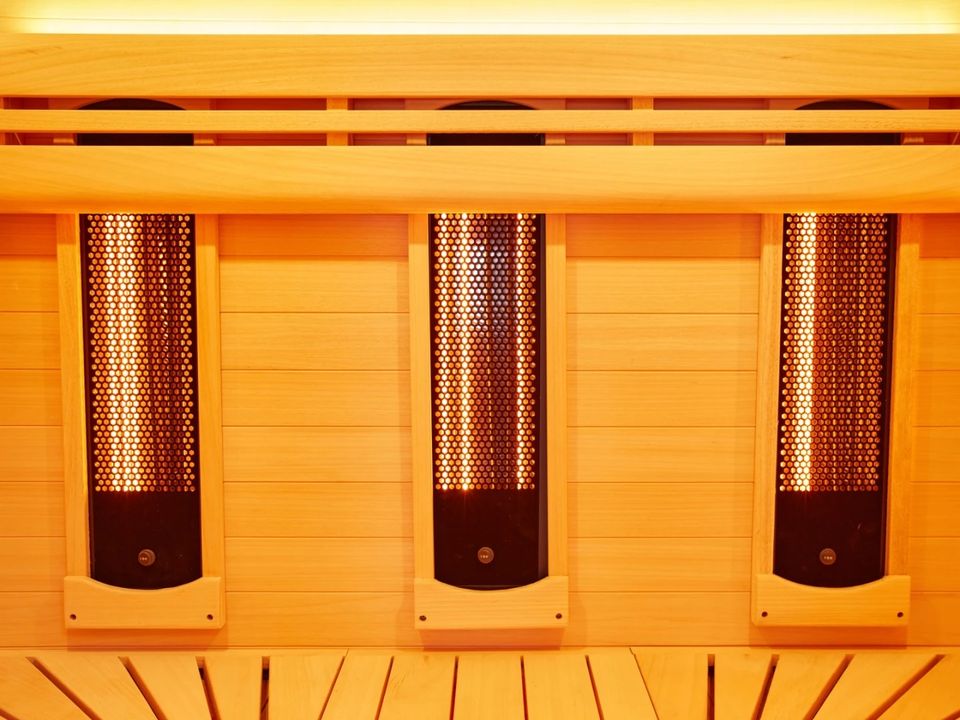 Sauna Wärmekabine m. Infrarot-Heizung, NEU, B180xT140xH190cm in Augustdorf