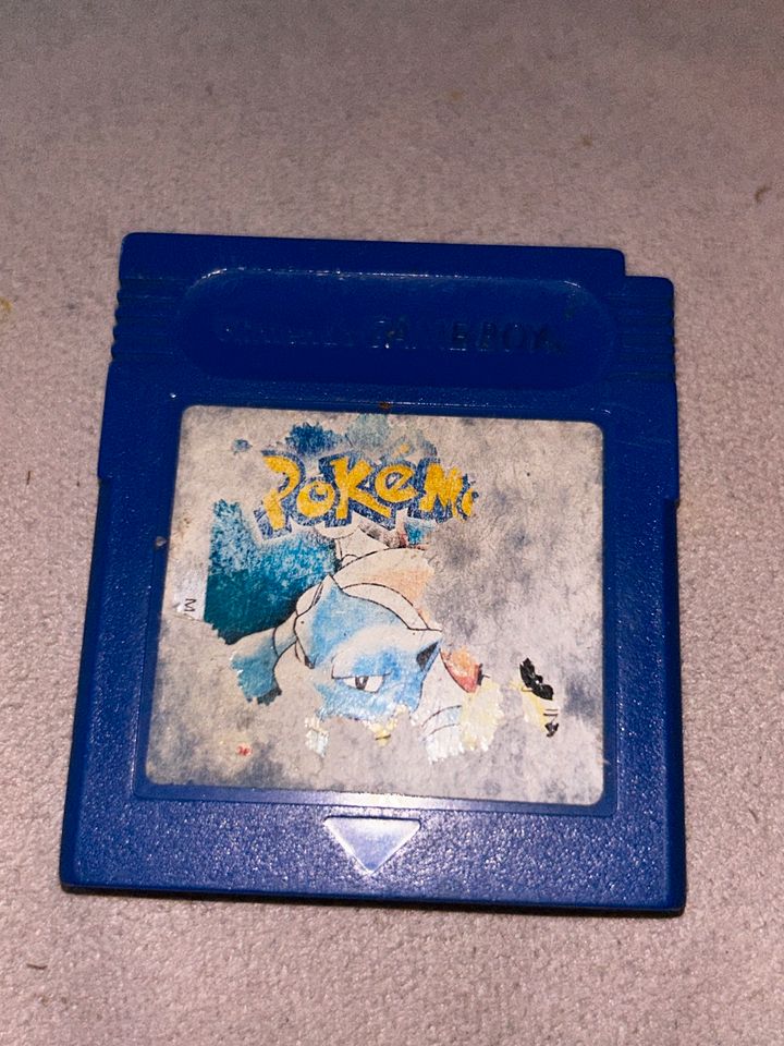 Pokémon Blue Edition für Gameboy in Fürstenberg/Havel