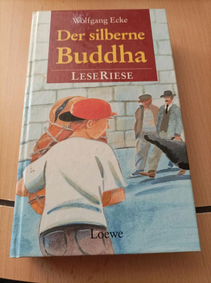 Der silberne Buddha von Wolfgang Ecke, kinderbuch in Herten