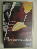 Ein unmoralisches Angebot - Robert Redford und weitere Filme VHS Hannover - Mitte Vorschau