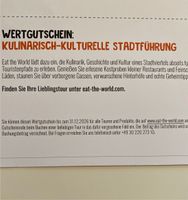 Wertgutschein Kulinarische Stadtführung 88€ DE Gutschein Frankfurt am Main - Westend Vorschau