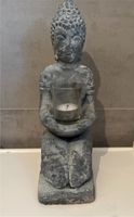Buddha aus Stein mit Teelichthalter, 35cm,grau Rheinland-Pfalz - Kyllburg Vorschau