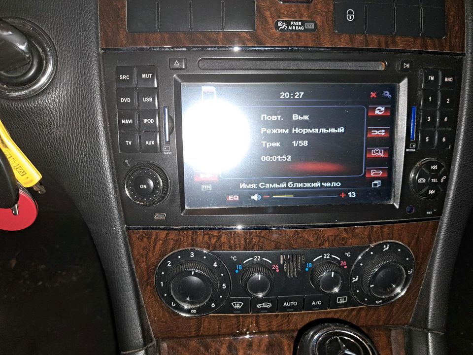 Mercedess Auto Radio win ce 5.0 bluetooth.NAVI.DVD W203 in Barßel