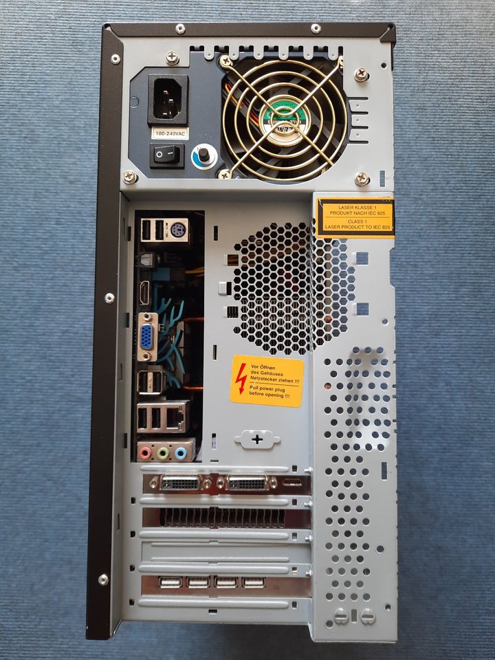 PC mit Asus P7H55-M, I7-870, GTX 560 TI, BenQ Bildschirm in Hannover