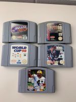 NINTENDO 64 .5 STÜCK SPORT SPIELE. Gut Münster (Westfalen) - Handorf Vorschau