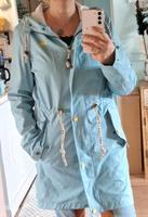 Regenjacke  Hellblau Schmuddelwedda M Regenmantel Friesennerz Nordfriesland - Uphusum Vorschau