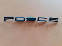 Porsche Schriftzug schwarz - H und R fehlen - Buchstaben einzeln Baden-Württemberg - Winnenden Vorschau