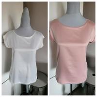 Orsay T-Shirts glänzend Rosa + Weiß Hessen - Ronshausen Vorschau