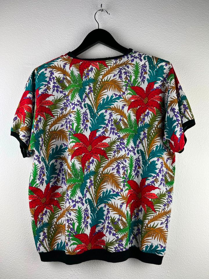 Vintage Shirt - Retro Bluse - Oldschool - 90s - 80s - Gr. XL in Neuenhaus