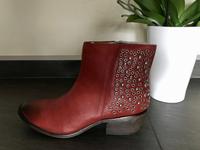 BUFFALO Stiefelette NEU Gr40 Rot mit Nieten Cowboy Style Bayern - Großhabersdorf Vorschau