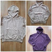 H&M Damen Kapuzenpullover, Gr. S, beige, lila Sachsen-Anhalt - Queis Vorschau