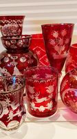 Glasobjekte rot, Überfangglas, auch Böhmen, rubinrot Schwachhausen - Neu Schwachhausen Vorschau