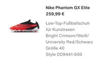 Nike Phantom GX Elite 40 Fußballschuhe Baden-Württemberg - Leinfelden-Echterdingen Vorschau