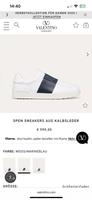 NEU Valentino Garavani Open Sneaker Navy OVP (40) Eimsbüttel - Hamburg Harvestehude Vorschau